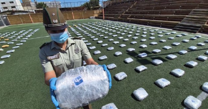 Durante el 2025 más de 33 toneladas de droga fueron decomisadas en la ...